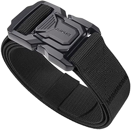Military Rigger Tactical Belt (V2), Black