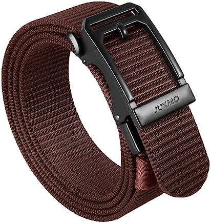 Ratchet Nylon Work Belt, Coffee