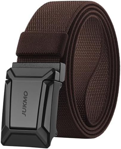 Stretch Flip-Buckle Belt, Coffee