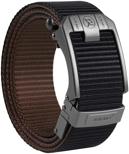 Two in One Reversible Ratchet Belt, Black/Coffee