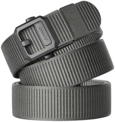 Wide Ratchet Gun Belt, Grey