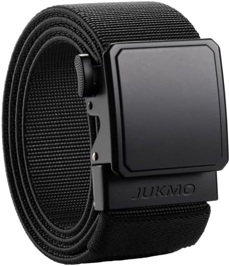 Wide Ratchet Work Belt, Black